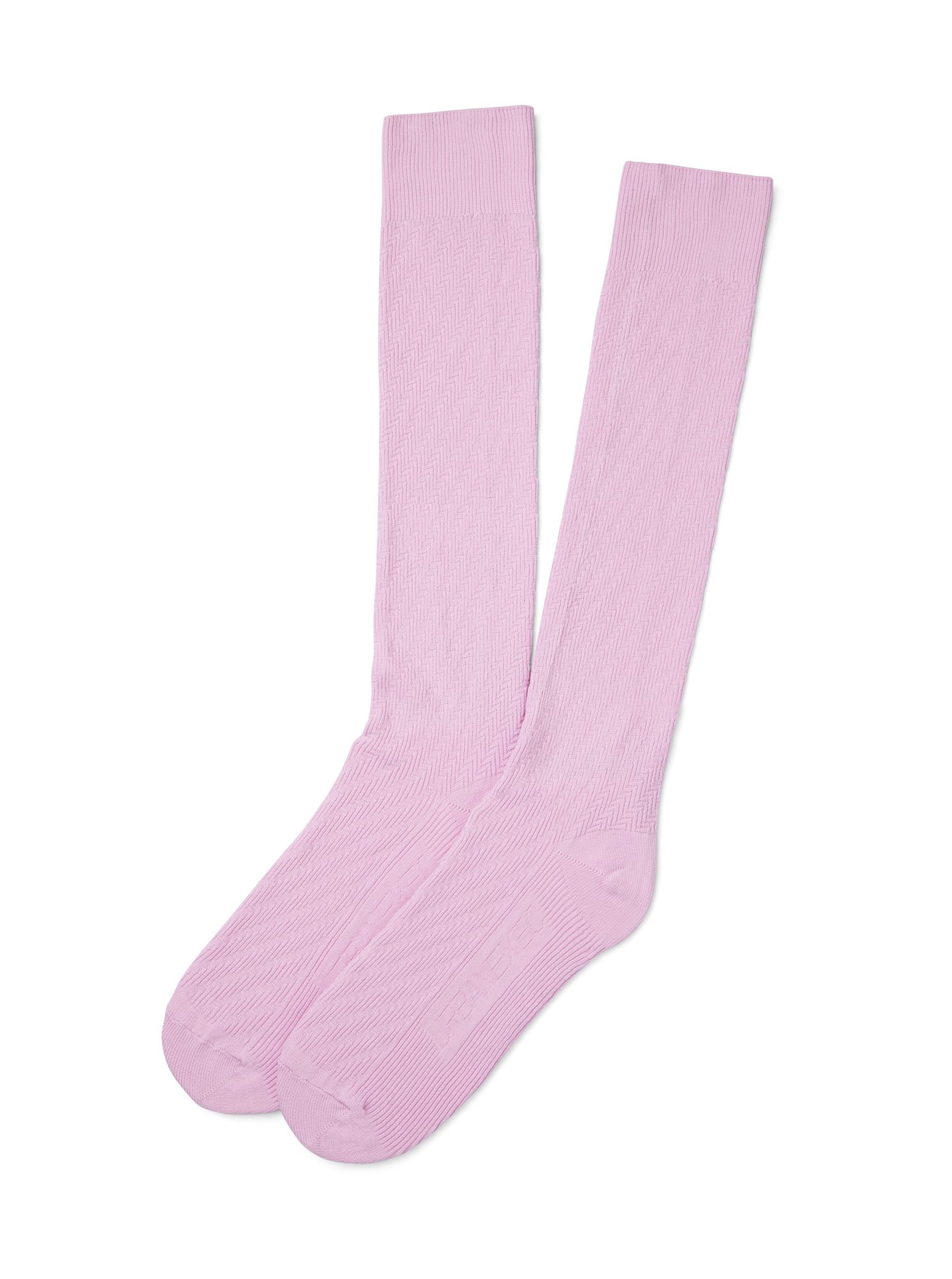 Urban Exec Tonal Herringbone Sock - Hot Pink | J.Hilburn